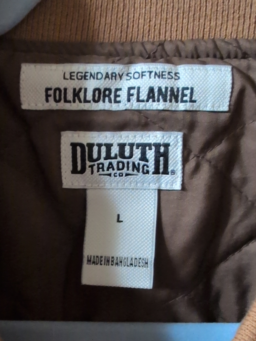 Deluth Flannel Jacket L - Picture 2 of 4